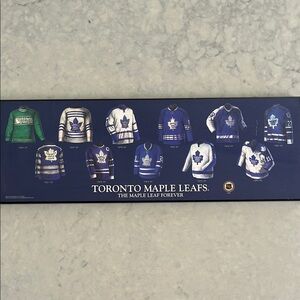 VIntage Toronto Maple Leafs Jersey Plaque